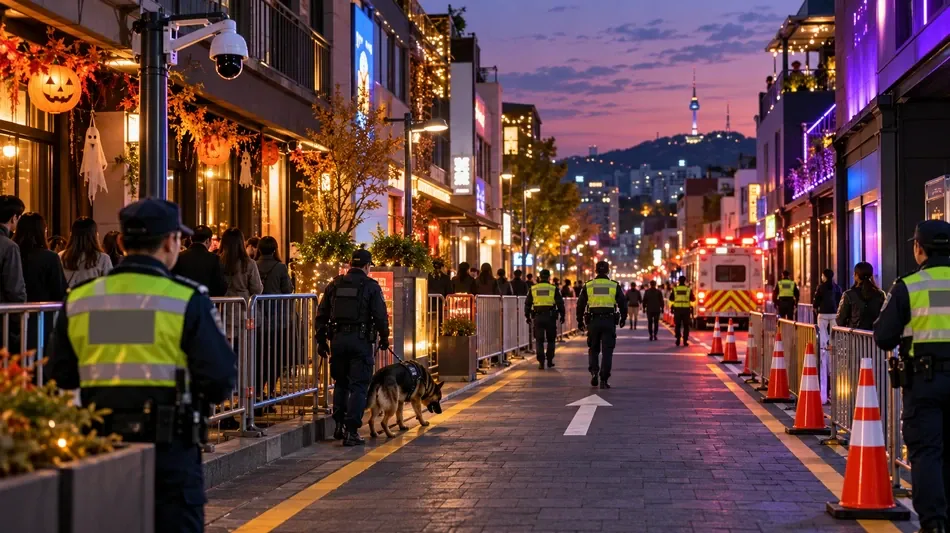 핼러윈 앞둔 이태원에 특공대&middot;장갑차 배치&hellip;인파 관리 강화