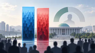 이재명 대통령 지지율 39%&hellip;민주당&middot;국민의힘 격차 5%포인트