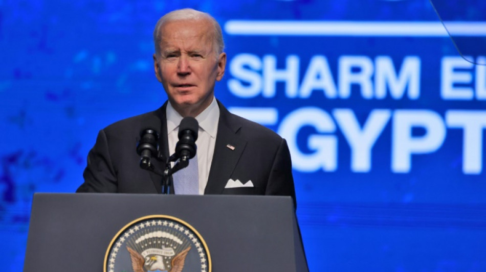 Biden bei COP27: &Uuml;berleben des Planeten durch Klimakrise in Gefahr