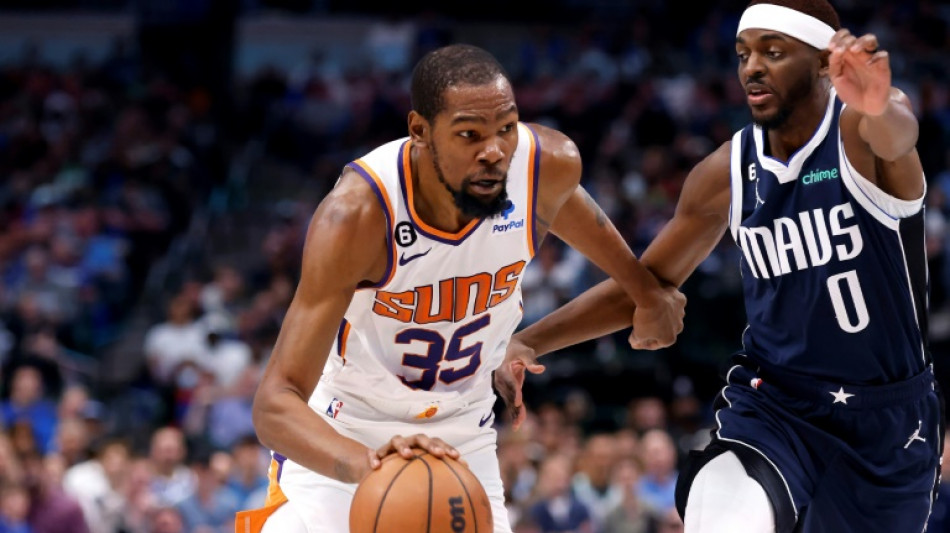 Durant misses Phoenix home debut after warm-up injury