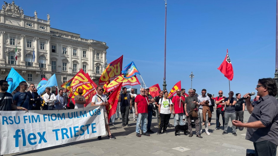 Flex, sindacati chiamano la citt&agrave; alla mobilitazione