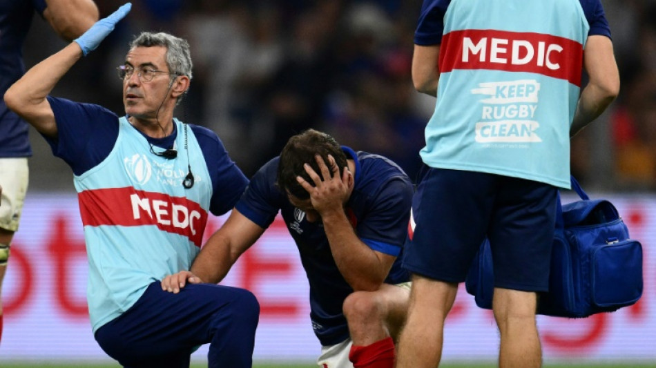 France thrash Namibia 96-0, but Dupont injured in high tackle