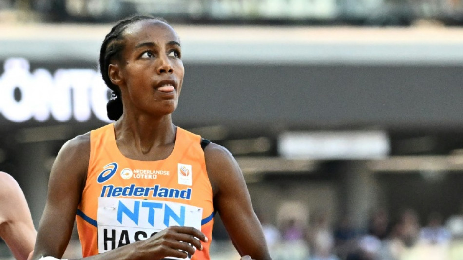 Hassan shows spirit to reach 1500m world final