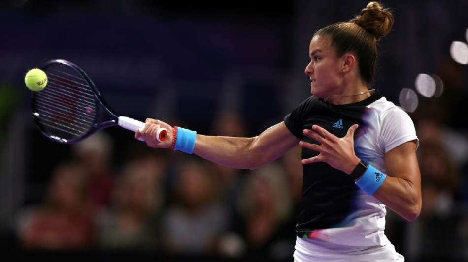 Sakkari into WTA Finals semis as Jabeur on track