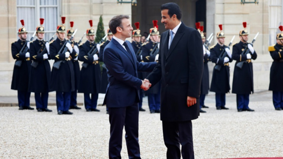 L'&eacute;mir du Qatar d&eacute;bute une visite d'Etat en France