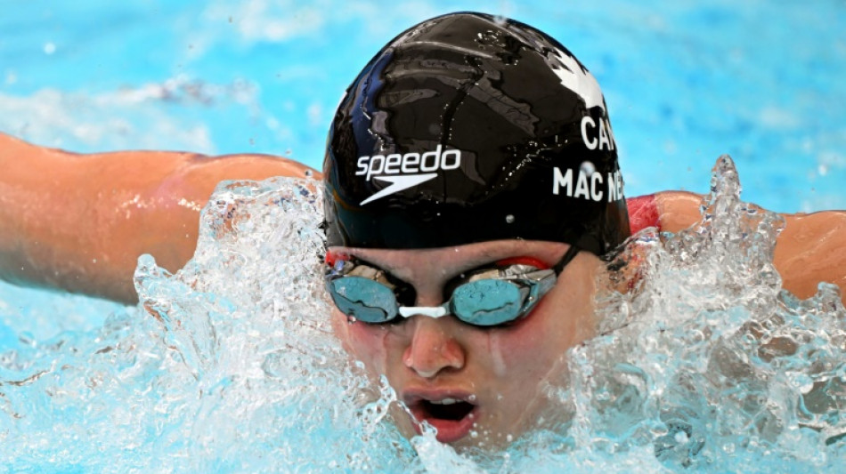 MacNeil shatters 100m fly record as two more relay bests set at short course titles