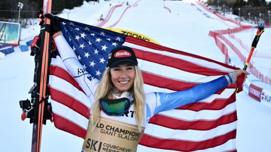 Shiffrin storms giant slalom for 13th world medal and seventh gold