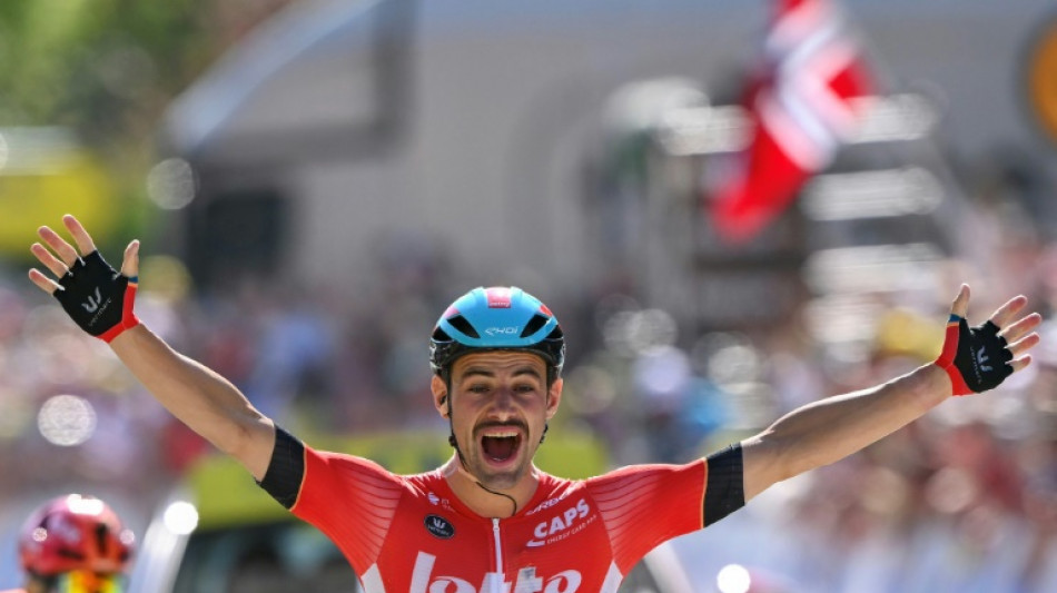 Tour de France: Campenaerts, l'&eacute;norme &eacute;motion du jeune p&egrave;re