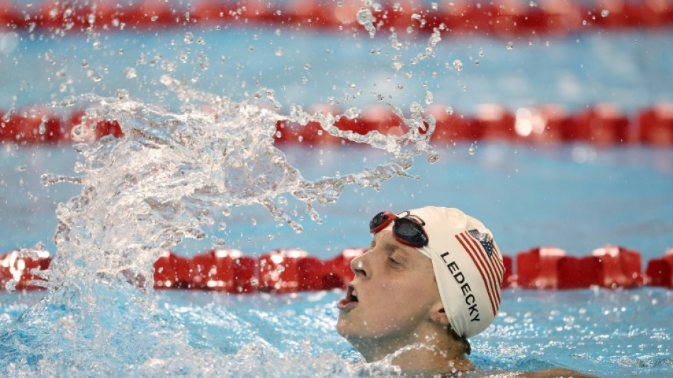 Ledecky sets 1,500 free short course world record in Toronto