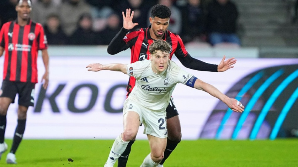 Forest survive shoot-out to reach Europa League quarters, Villa advance