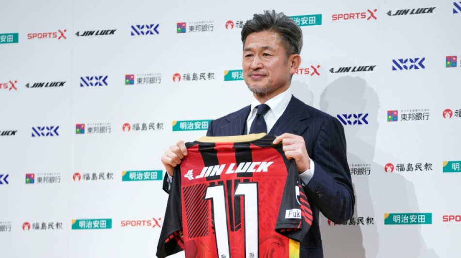 Japan's King Kazu, 59, scores twice from spot to make cup history