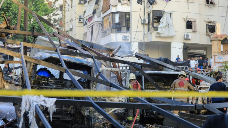 Bombardeo en un suburbio del sur de Beirut tras un llamado de Israel a evacuar la zona, constata la AFP