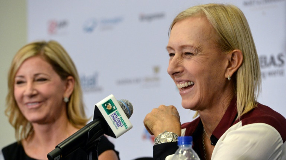 Navratilova, Evert against possible WTA Finals Saudi move