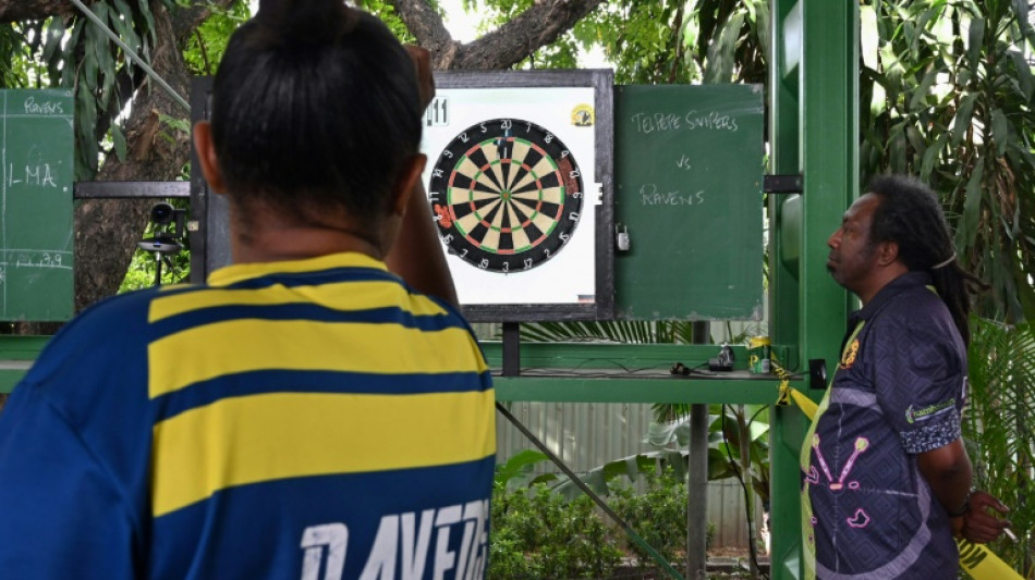 Darts craze hits the bullseye in Papua New Guinea