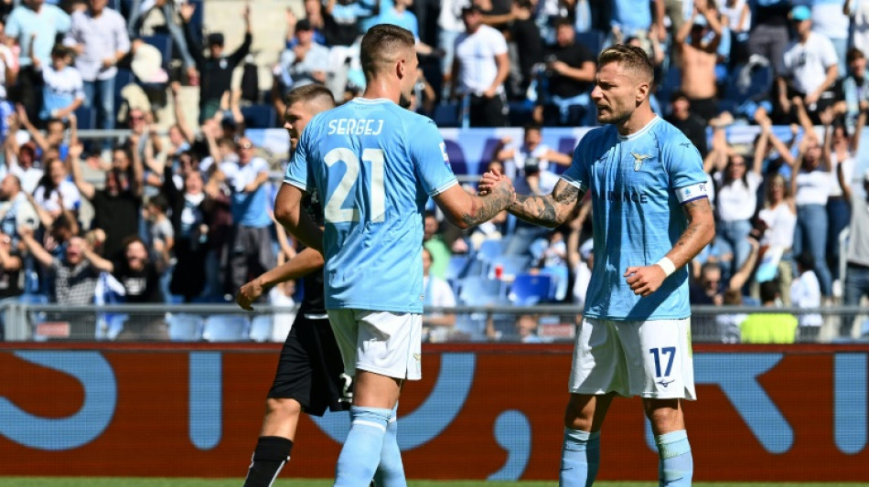 Lazio stroll past Spezia, Sassuolo cruise in first match with woman referee