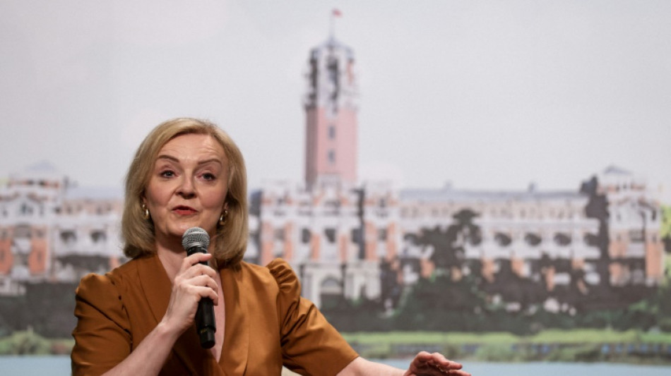 La ex primera ministra Truss pide a Reino Unido m&aacute;s firmeza frente a China sobre Taiw&aacute;n