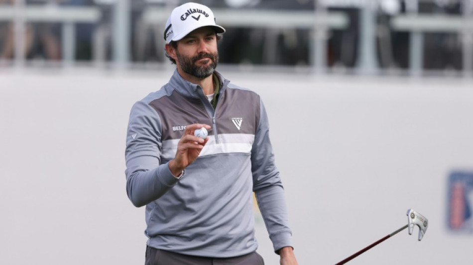 Hadwin matches Scheffler for midway lead at PGA Phoenix Open