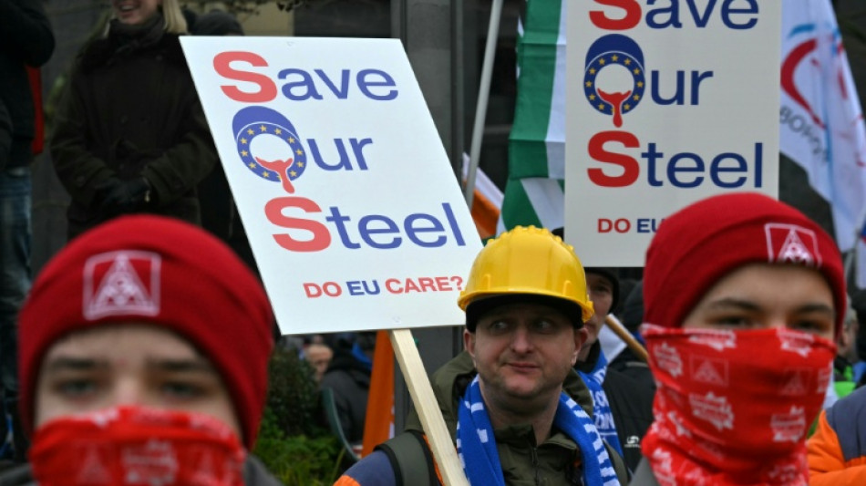 Steel decline sparks protests and a movie in Belgium