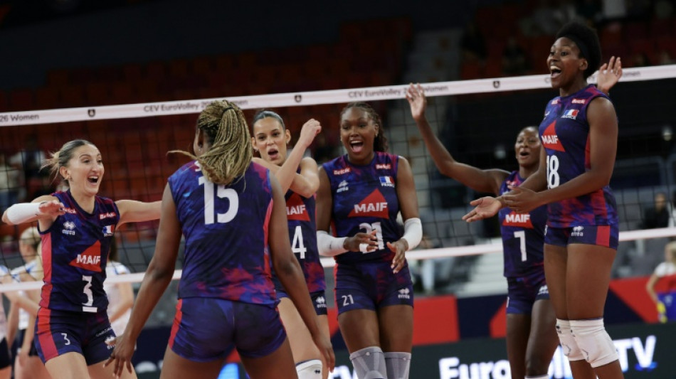 Euro de volley: lancement r&eacute;ussi pour les Bleues