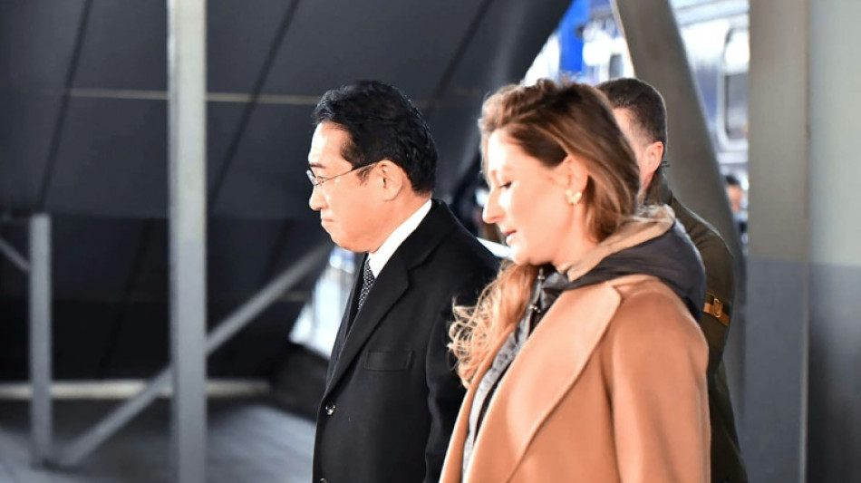 Japans Ministerpr&auml;sident Kishida zu Besuch in der Ukraine eingetroffen