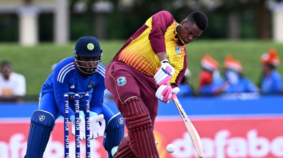 Hetmyer helps Windies set India 179 target to level T20 series