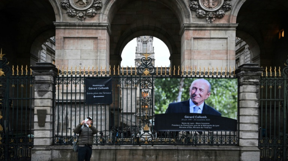 G&eacute;rard Collomb salu&eacute; comme un "homme d'Etat" lors de ses obs&egrave;ques &agrave; Lyon