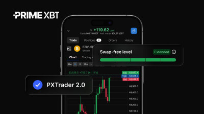 PrimeXBT Expands Swap-Free Trading to PXTrader 2.0