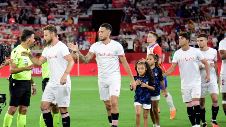 Sevilla players pay 'It's Over' tribute to Hermoso in Rubiales battle
