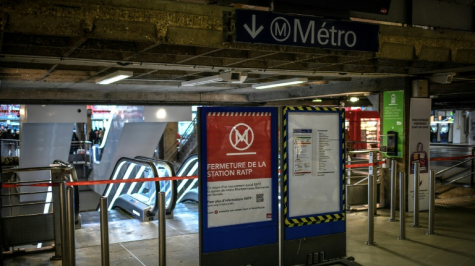 Vendredi noir pr&eacute;vu dans les transports &agrave; Paris 