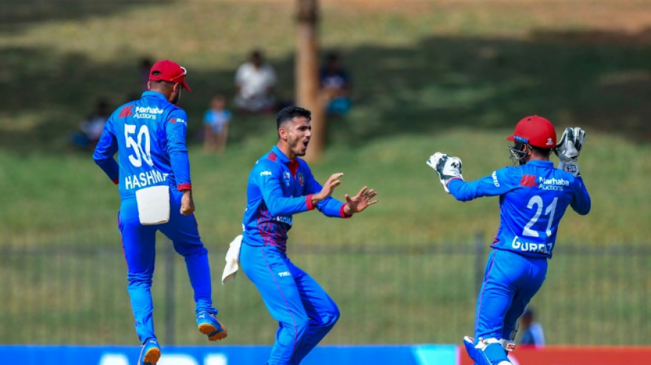 Afghanistan's spin trio skittle Pakistan for 201 in first ODI