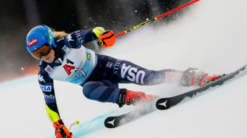 Shiffrin lands giant slalom double for 79th World Cup win