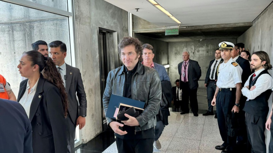 El presidente argentino Milei defender&aacute; sus medidas ultraliberales en un Davos "contaminado"
