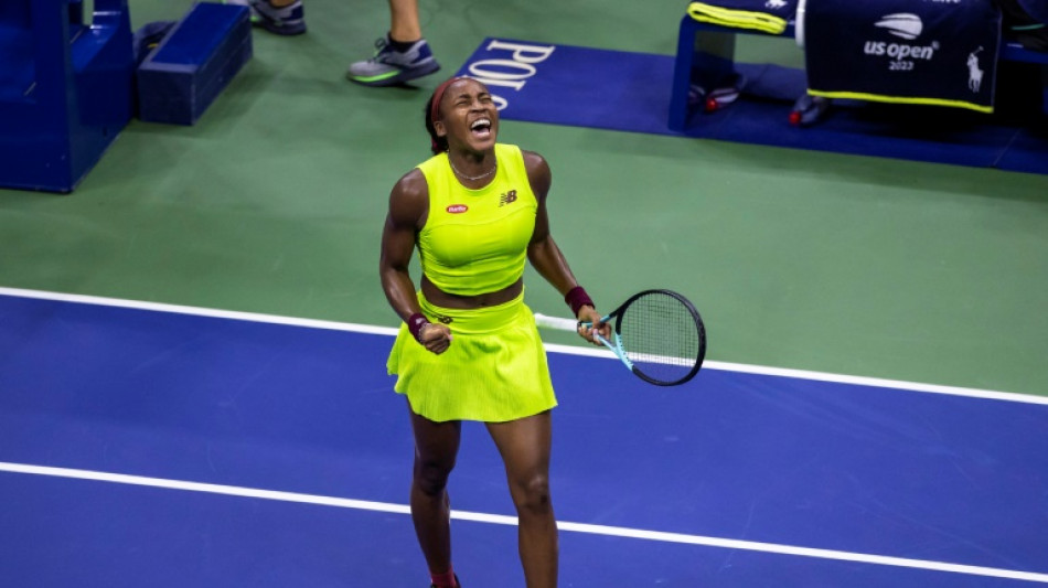 Gauff brushes off protests and Muchova to reach US Open final