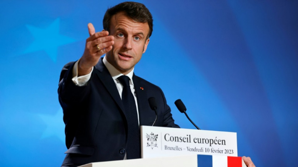 Macron schlie&szlig;t Kampfjet-Lieferungen an Kiew "in den kommenden Wochen" aus