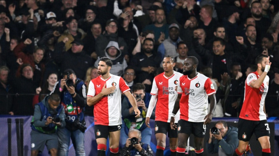 Nine-man Celtic lose 2-0 to ruthless Feyenoord in Champions League opener