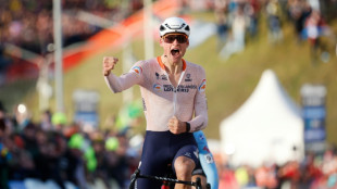Van der Poel downs Van Aert for fifth cyclo-cross world title