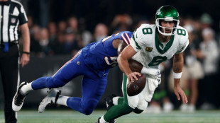 NFL star Rodgers injured early in Jets debut against Bills
