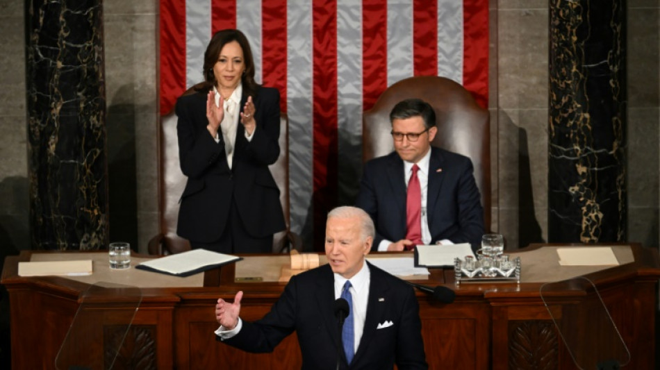 Apr&egrave;s un discours &eacute;nergique, Biden en campagne dans des Etats cl&eacute;s