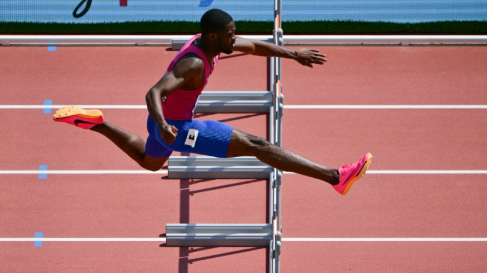 Benjamin takes down Warholm in Eugene Diamond League