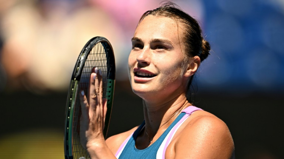 Sabalenka battles past Vekic into maiden Australian Open semi-final