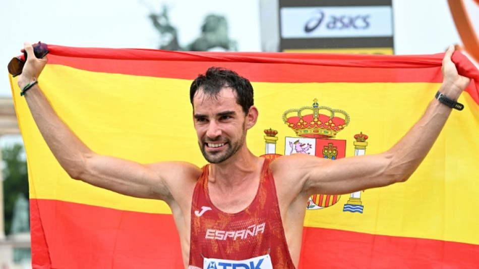 Spanish walker Martin wins first gold of Budapest worlds