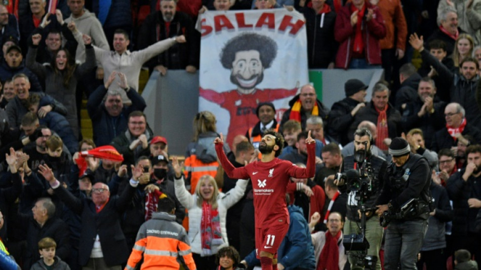 Salah gives Liverpool lift-off to end Man City's unbeaten start