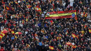 Manifestation &agrave; Madrid contre la loi d'amnistie pour les s&eacute;paratistes catalans