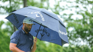 Showers produce major drenching at rain-soaked PGA