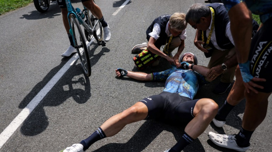 Stage winner Pedersen sad for 'legend' Cavendish after Tour de France crash