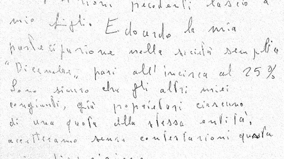 Legali Margherita, è a lei che toccava il 25% di 'Dicembre'