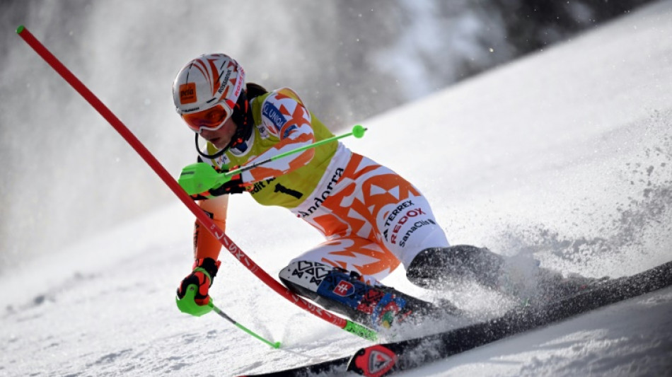 Vlhova wins final slalom in Andorra, Shiffrin third