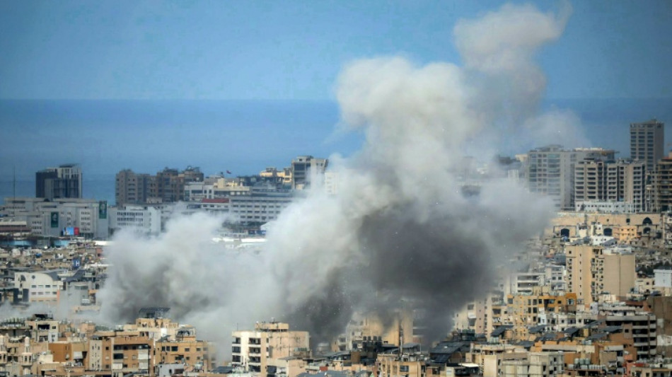 Frappes isra&eacute;liennes dans la banlieue sud de Beyrouth 

