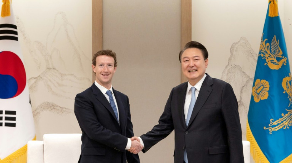Zuckerberg en Cor&eacute;e du Sud pour parler IA et d&eacute;sinformation