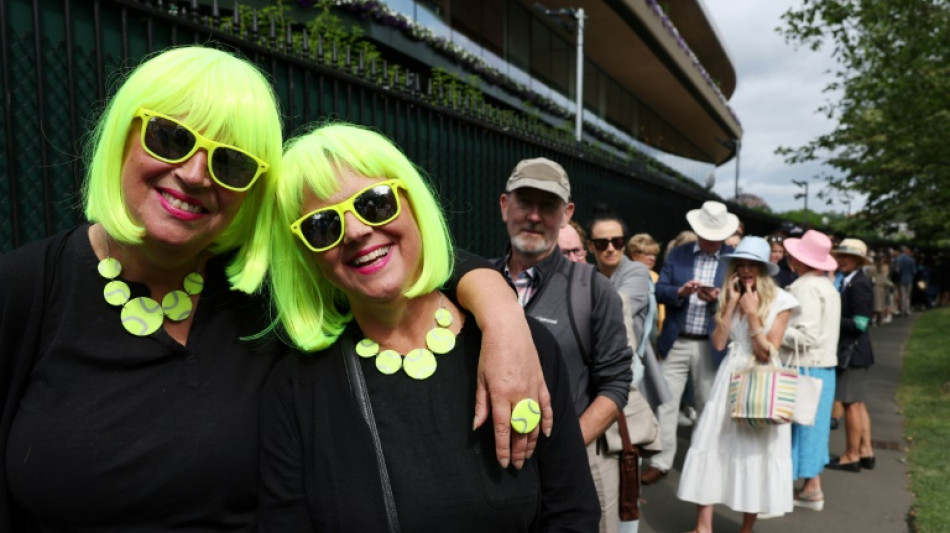 The queue: the long wait that's part of Wimbledon